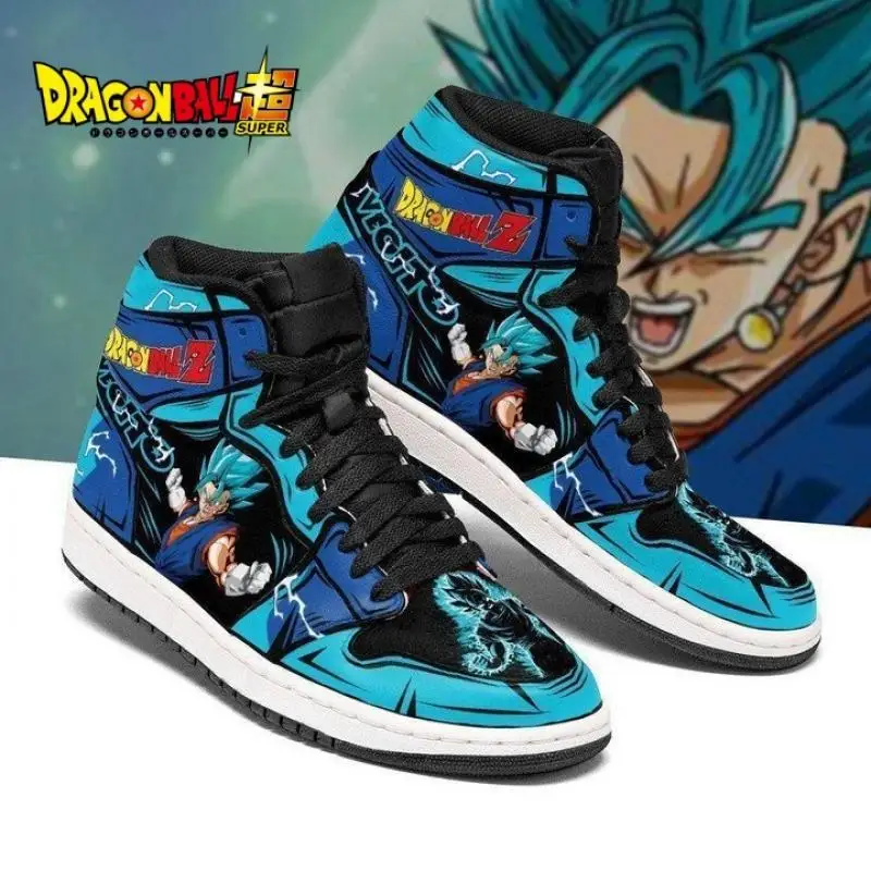 Dragon topu Z süper Anime Son Goku Sneakers rahat ayakkabılar basketbol ayakkabıları karikatür baskı rahat düz ayakkabı doğum günü hediyesi