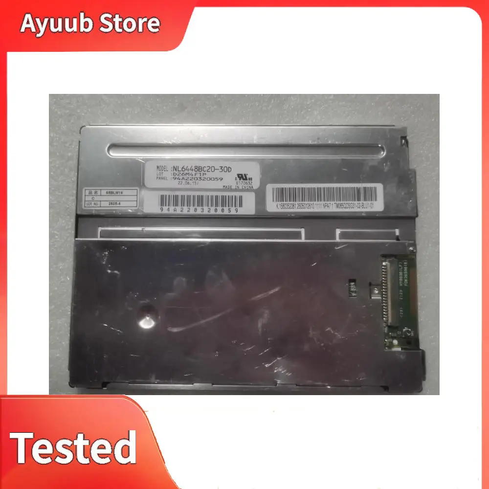 

New A+ Grade 6.5" 640×480 Industrial LCD NL6448BC20-30C 30A 30D