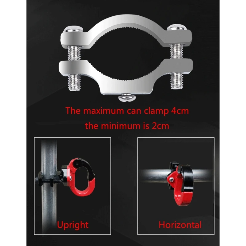 Aluminum Alloy Electric Scooter Helmet Luggage Bag Hook Hanger With Screw For M365 Scooter Accessories