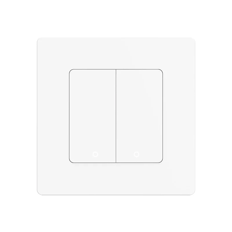 

PHILE-Tuya Wi-Fi умный выключатель света 2-клавишный диммер Smart Life приложение дистанционное управление работает с Alexa Google