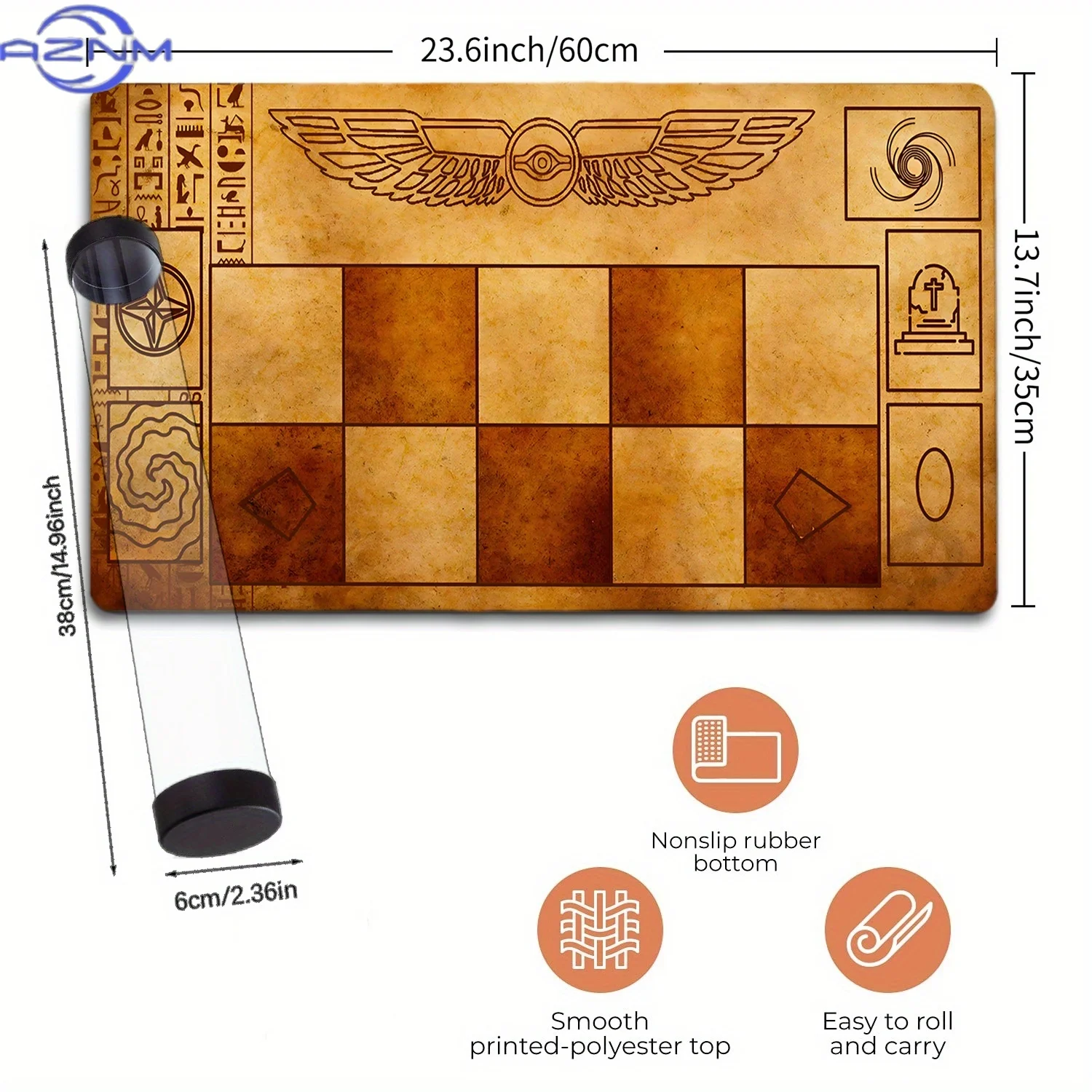 Tapis de jeu YGO avec zones de - Board Game Ranking avis et prix