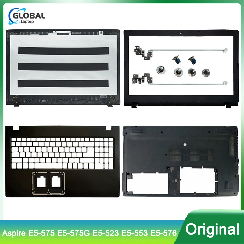 

New Back Cover For Acer Aspire E5-575 E5-575G E5-523 E5-553 E5-576 Laptop LCD Back Cover/Front Bezel/Hinges Palmrest Bottom Case