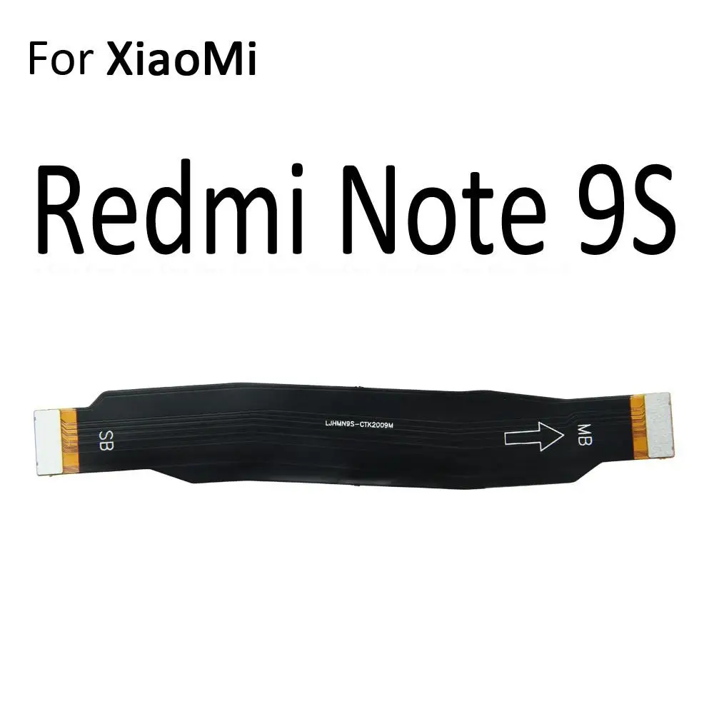 Main Board Mainboard Motherboard LCD Connector Flex Cable For XiaoMi Redmi Note 9 9T 9S 10S 10 Pro Max Global 4G 5G