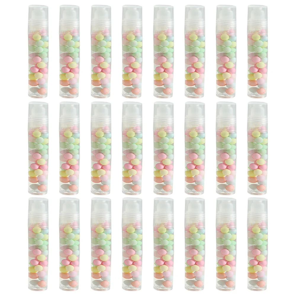 

24pcs Cute Macaroon Lip Oil Transparent Moisturizing Lip Gloss Kawaii Girls Lips Makeup For Dry Cracked Lips Care for Girls Bulk