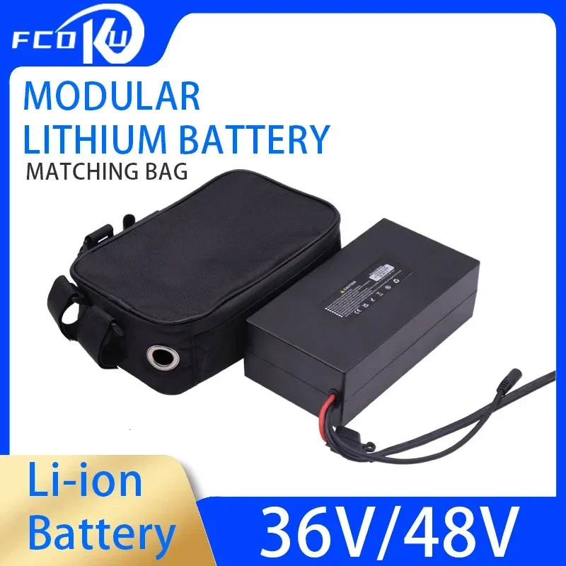 

48V13Ah Luggage Module Lithium Battery 18650 Modified Power Electric Bicycle Large Capacity Lithium ion Battery Pack