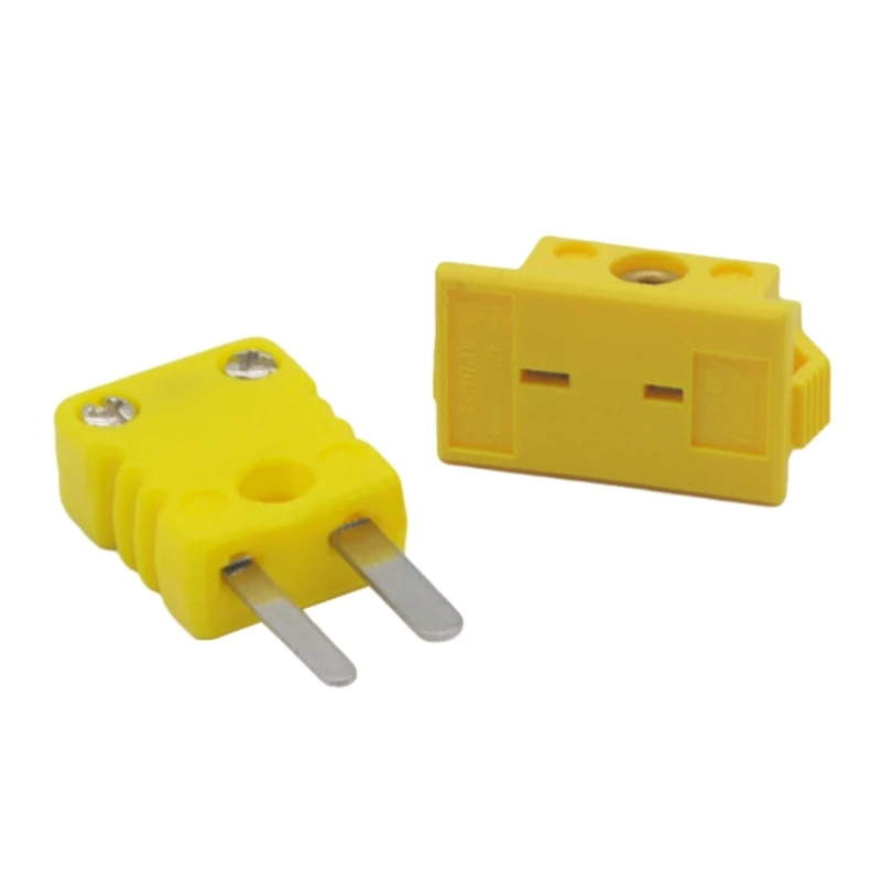 

K Type Panel Mount Thermocouple Miniature Socket & Plug Connector