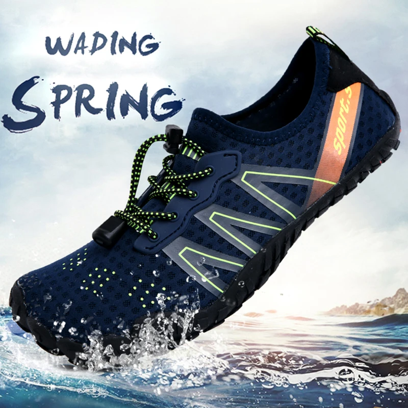 

Water sports shoes for men and women outdoor mountaineering sports shoes mesh surface wear-resistant non-slip wading shoes