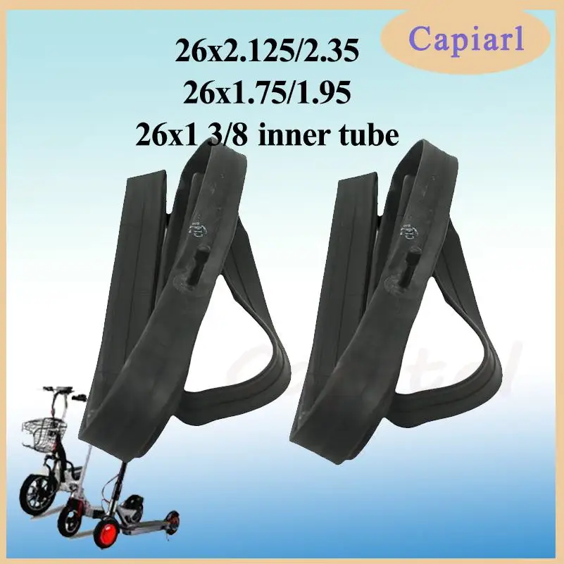 

Bike Tire Bicycle Inner Tubes 26 inch 26x2.125/2.35 26x1 3/8 Cycling Tire Rubber Tube Cycling Access
