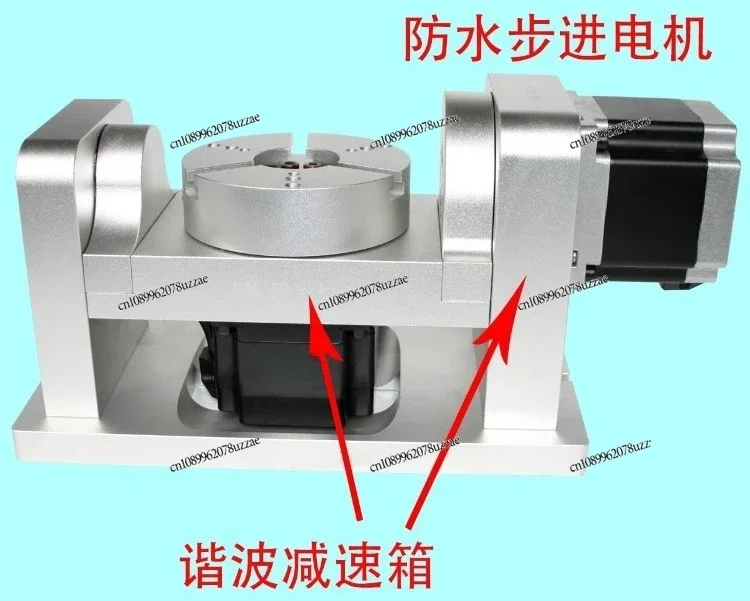 Five Axis CNC Indexing Unit Industrial Cam Gearbox Harmonic Reduction Box For Precision Machining