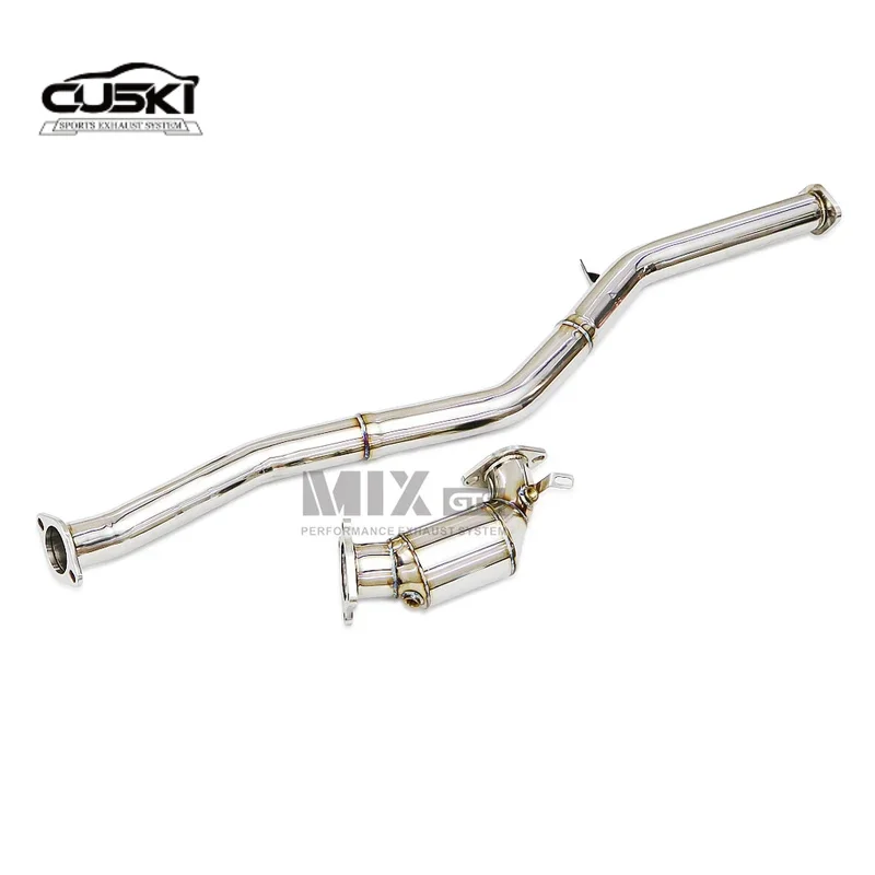 High quality stainless steel NO Cat Exhaust Downpipe for 2018 Subaru WRX 2.0 Automotive Exhaust Modification Exhaust System