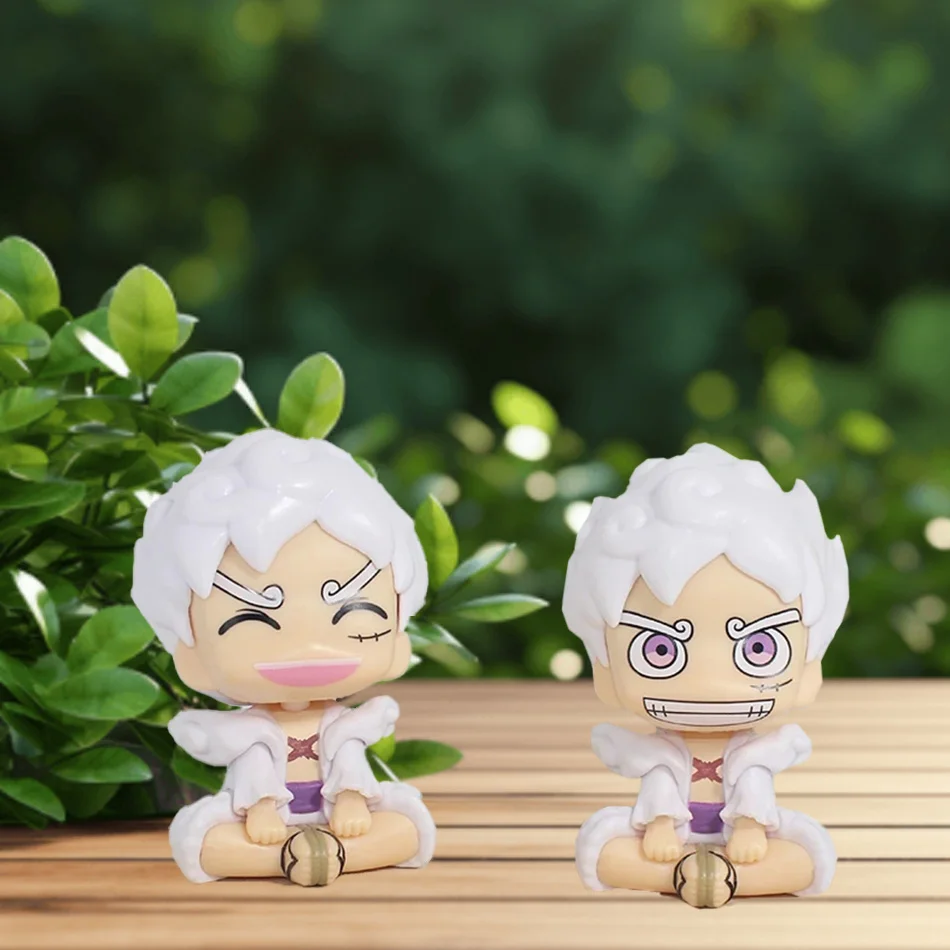 قطعة واحدة من شخصية أنيمي القرد د. لوفي - نسخة Q Look up Gear 5 PVC لعبة دمية نموذجية قابلة للجمع #2