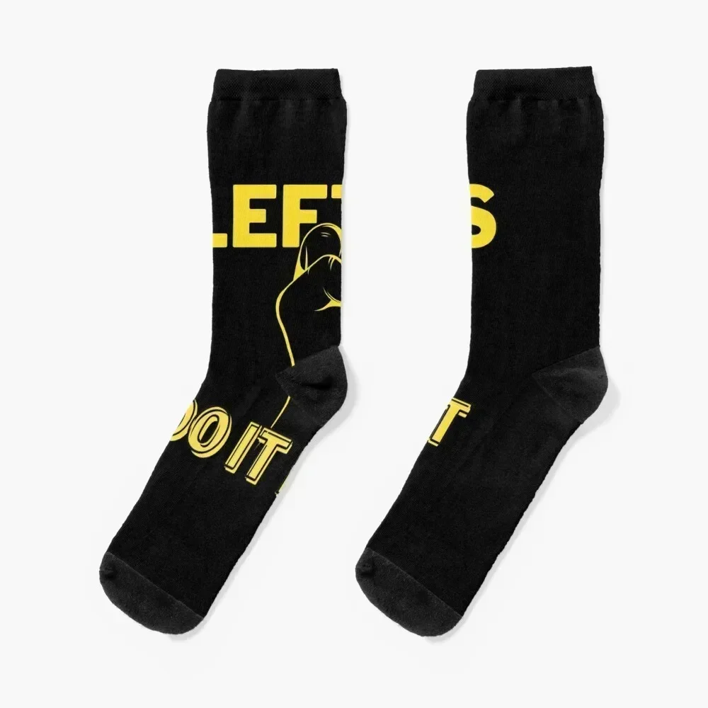 Lefties Do It Right Socks men cotton high quality japanese fashion Woman Socks Men's