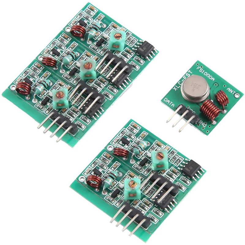 HFES 315MHZ الترا وحدة الارسال اللاسلكي وحدة جهاز إنذار ضد السرقة جهاز ريسيفر استقبال وإرسال وحدة التردد المحمولة دائم سهلة T