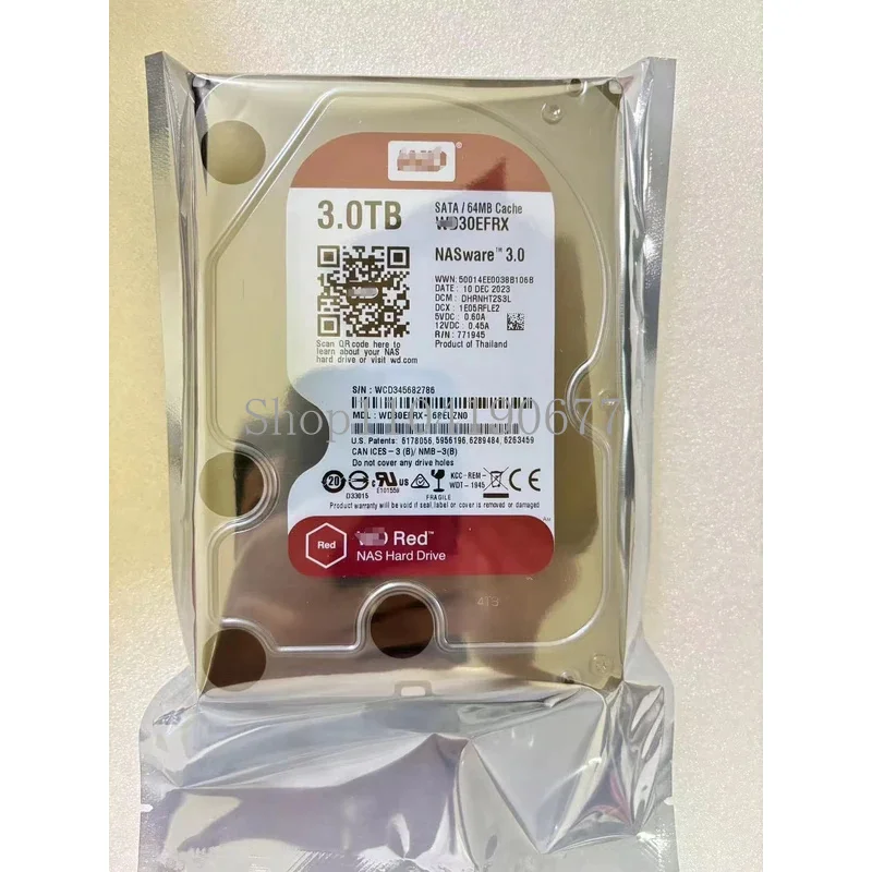 Original for Western Digital WD Red NAS 4TB 3TB 3.5