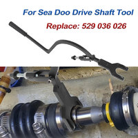 Upgrade Replace 529 036 026 For Sea Doo RXP RXT GTX 4TEC's 215/230 Motorboat Drive Shaft Tool / Seal Tool Black Iron Material