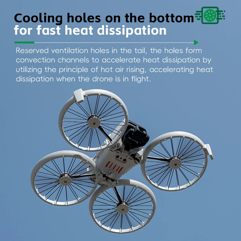 STARTRC Защитная пряжка для аккумулятора для аксессуаров DJI FLIP Flight Tail Wing Drone Battery Защита от падения