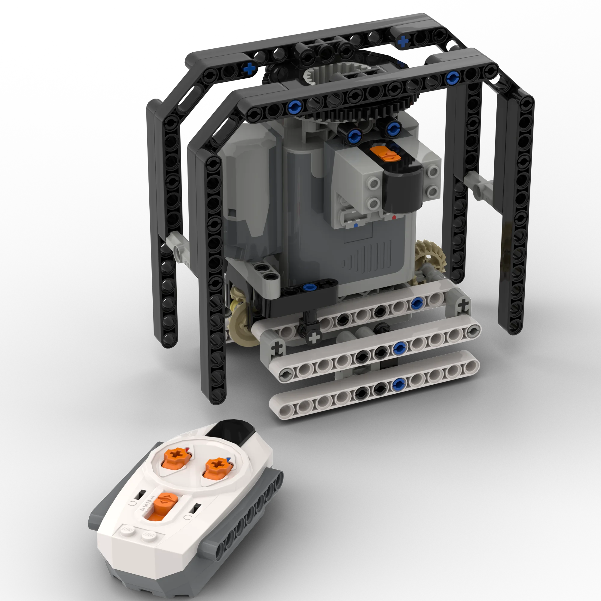 Moc-bloques de construcción técnicos con función de potencia, piezas de motor, robot para caminar de 6 patas, ladrillos de araña biónicos, rompecabezas DIY, juguetes para niños