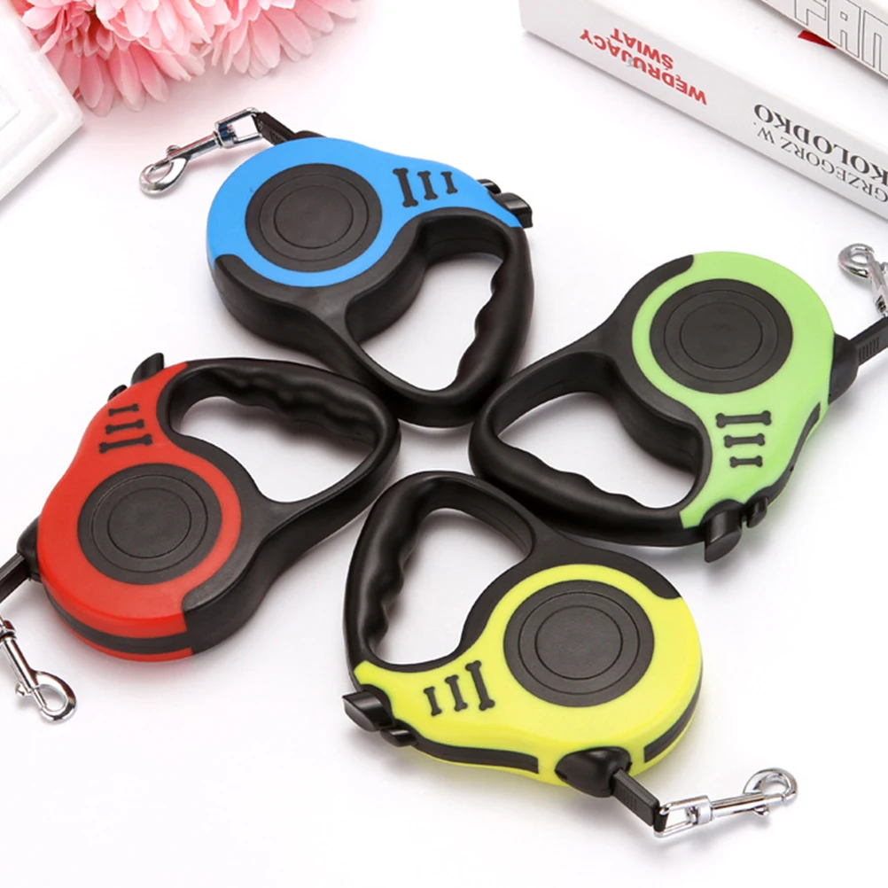 

Auto Extendable Pet Traction Rope Durable Flexible Dog Hauling Cable Comfort Walking Rope For Dogs Blue