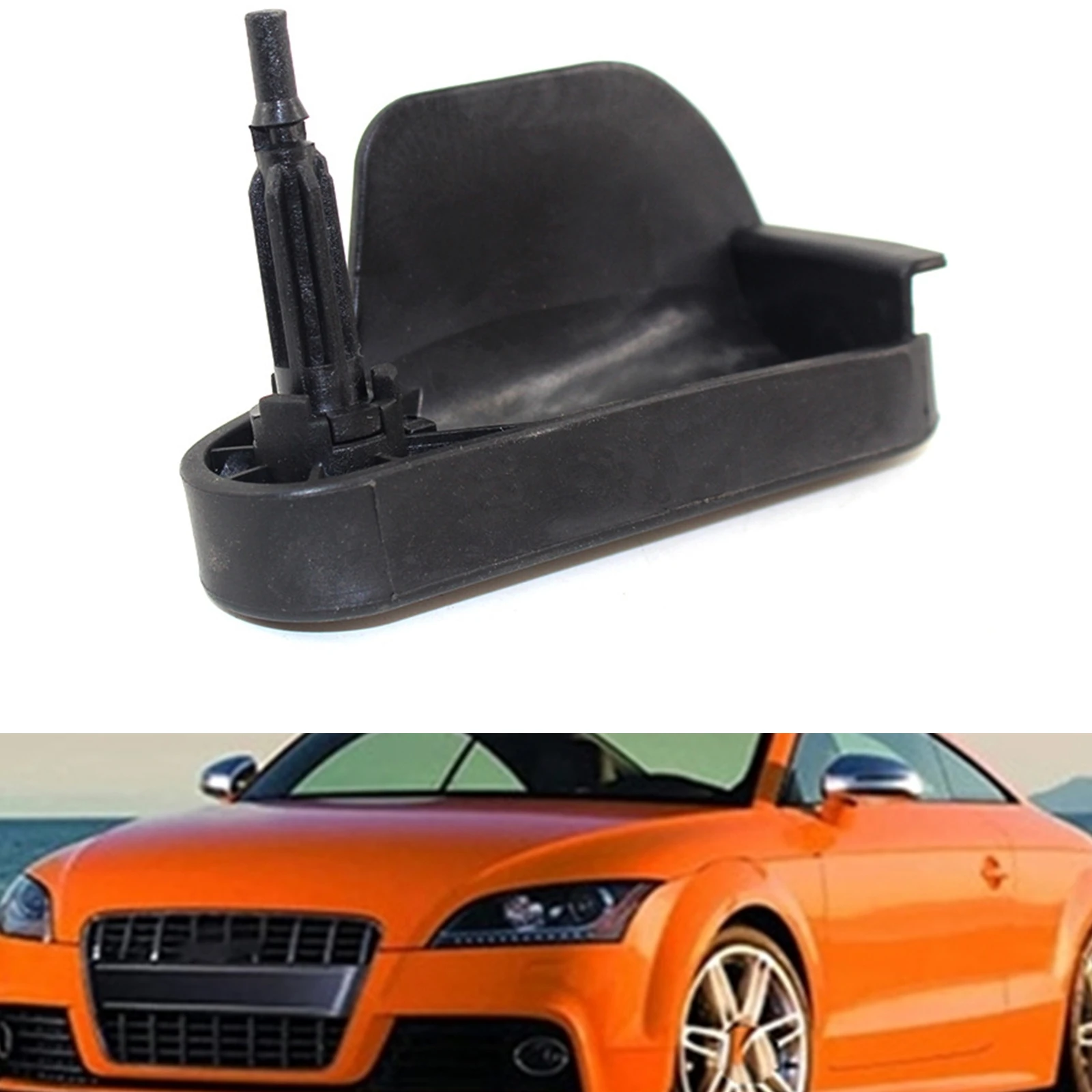 Car Hood Bonnet Release Handle Cover For Audi TT MK2 TT 8J TTS RS 2007 2008 2009 2010 2011 2012 2013 2014