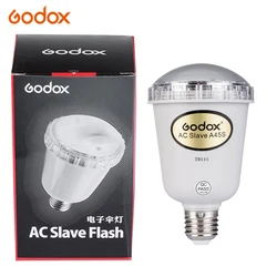 Godox A45s 20W Flash Light Photo Studio Optical Control Strobe Light Photography Bulb 5600K ± 200K for E27 220V