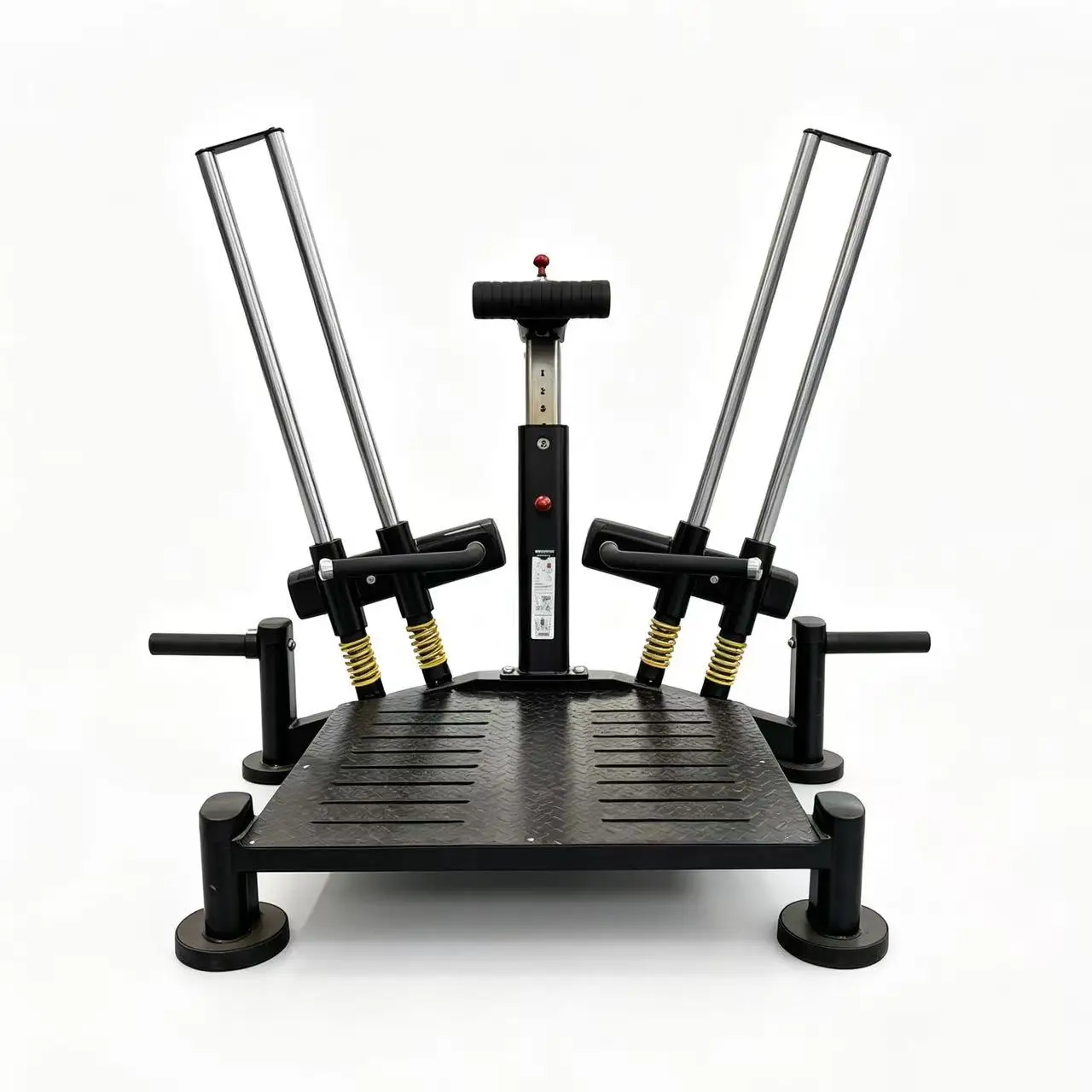 Commercial Steel Vertical Rowing Training Machine Arms Chest Strength Training Safety Fitness Equipment for Back Strength