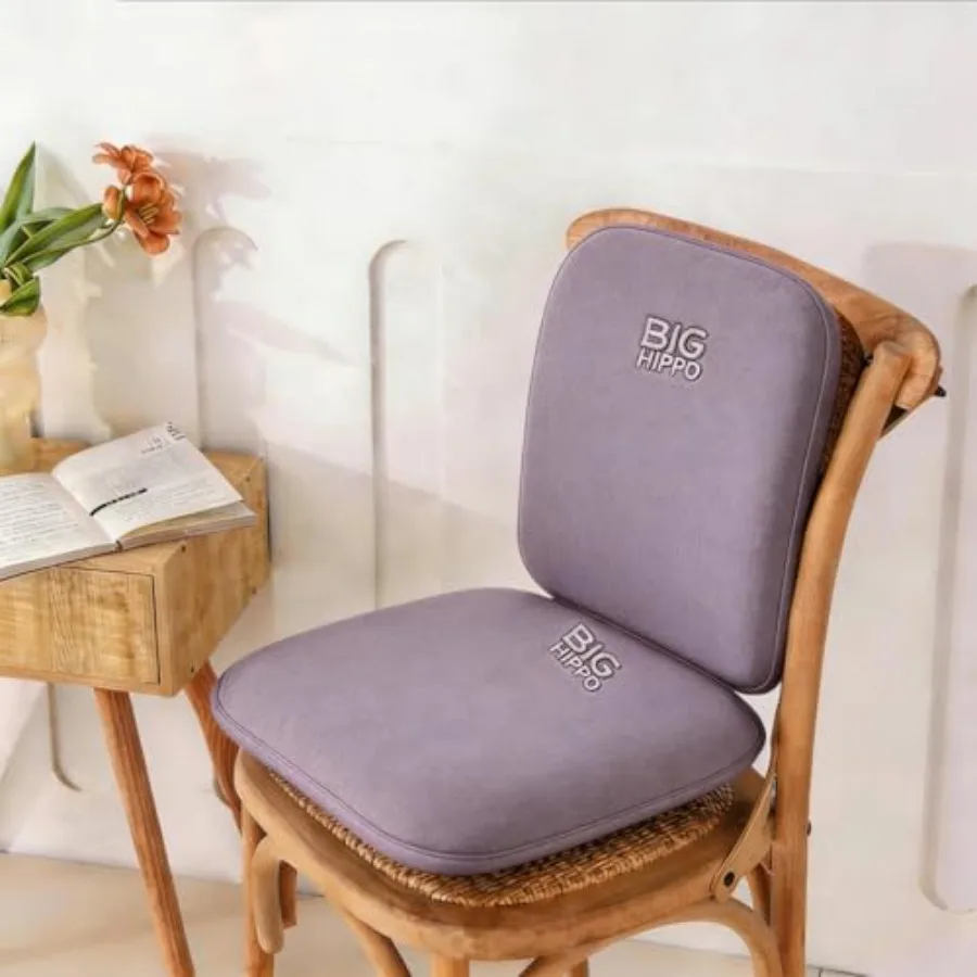 

Ergonomic Lumbar Support and Memory Foam Seat Cushion Set - Sciatica and Tailbone Pain Relief for 8+ Hours Sitting - Non-Slip D