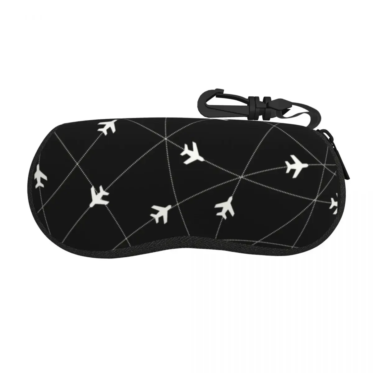 Custom Air Traffic Controllers Sunglasses Soft Case Fighter Pilot Aircraft Shell Eyeglass Case Protective Box For Glasses