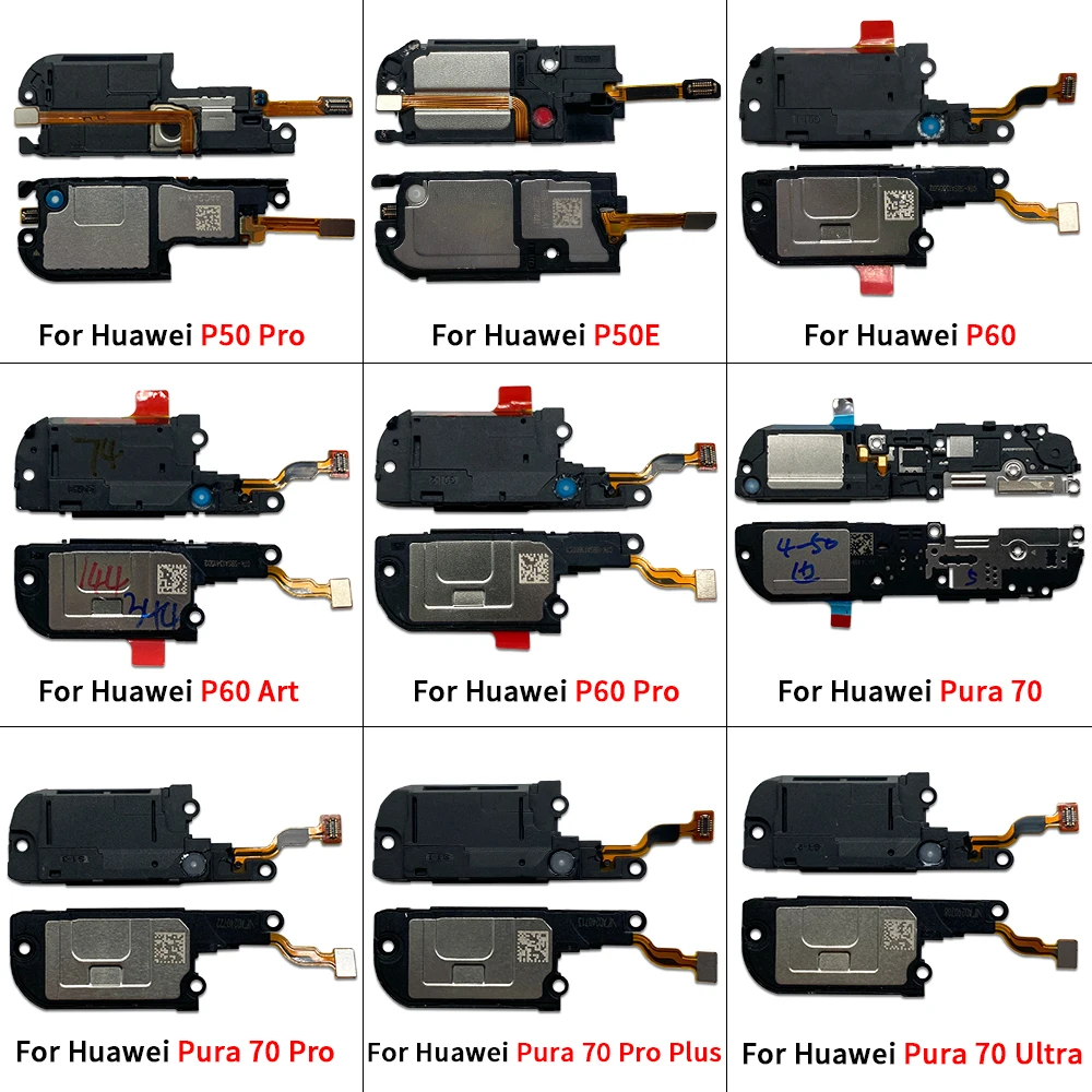 

Новый протестированный громкоговоритель для Huawei P60 Art Pura 70 Ultra Pro P50 P50E, громкий динамик, зуммер, звонок, запасные части