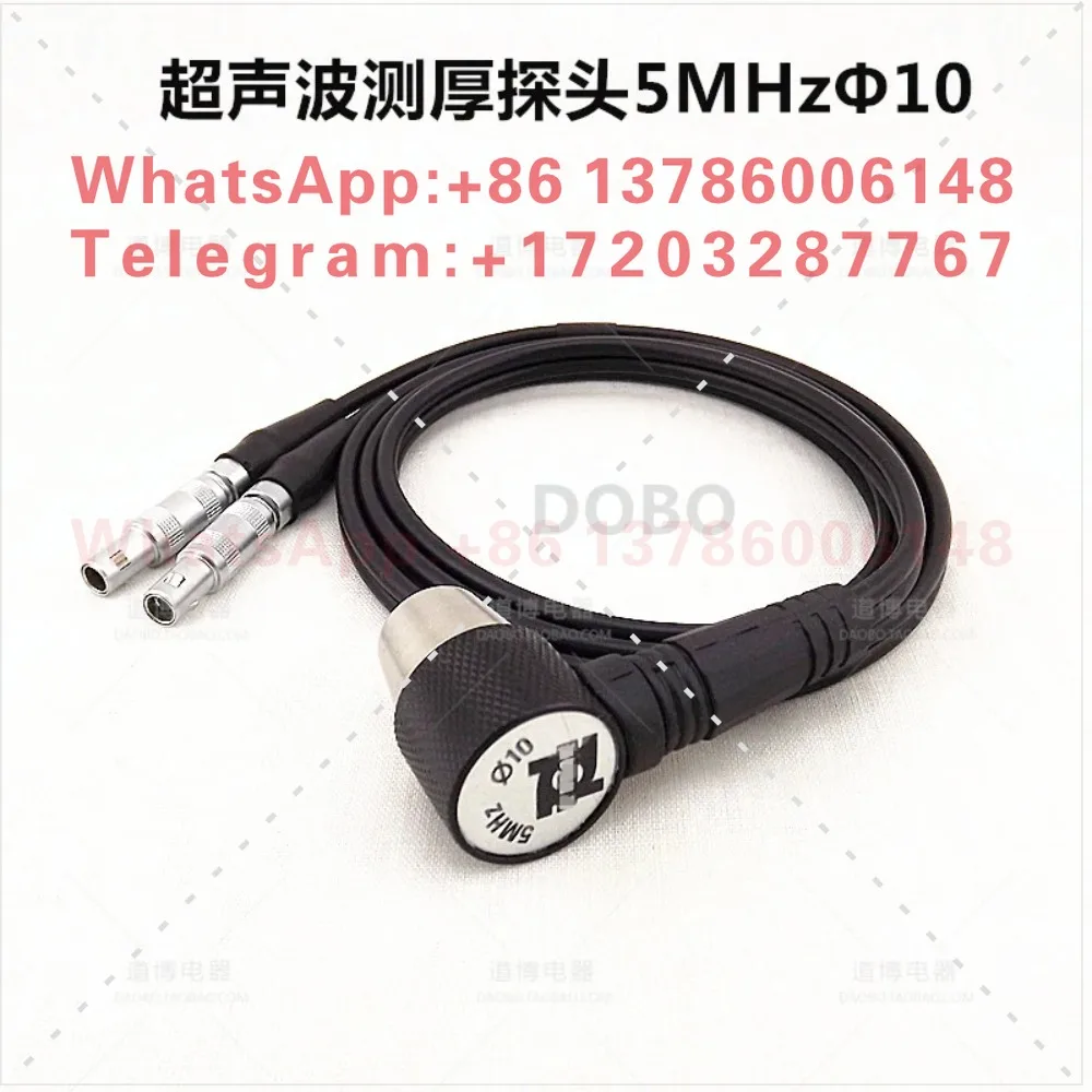 Thickness gauge probe 5MHz Φ 10 (5P10) compatible with Time Gauge probe universal TT100