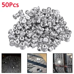 50Pcs Rad Lugs Auto Reifen Bolzen Schraube Schnee Spikes Rad Reifen Schnee Ketten Nieten Für Schuhe ATV Auto Motorrad reifen 8x10mm