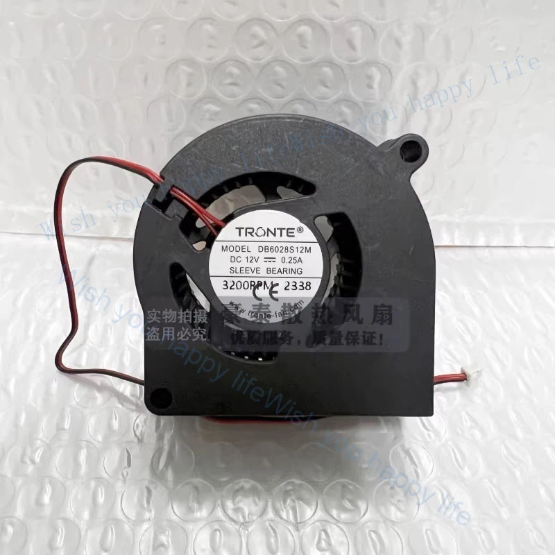 V+   1PCS FOR DB6028S12M   6028 12V 0.25A 6CM Projector Silent Blower Cooling Fan