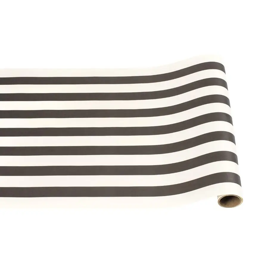 

and White Striped Paper Table Runner 25 Long x 20 Wide