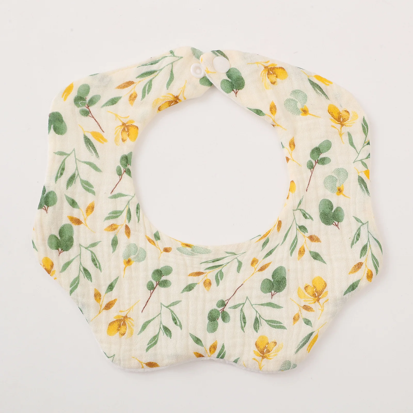 Nuovi bavaglini in garza di cotone addensato bavaglini per neonati con stampa floreale carina panni morbidi per Burp appena nati per ragazzi e ragazze che alimentano l'asciugamano Saliva