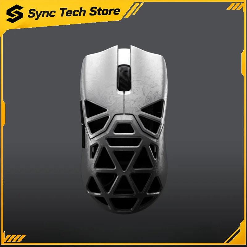 AULA L3 Hollow Wireless Gaming Mouse 60g Ultra Lightweight Tri-mode Composite Carbon Fiber Mouse Web Driver for PC Gamer