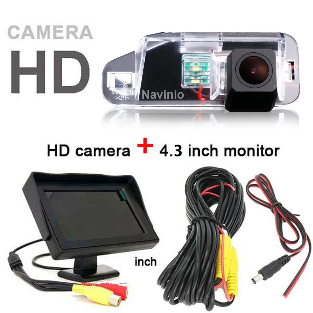 7 inch Monitor mirror Display LCD  and Car Rear Reverse back Camera For Lexus IS300 RS270 350 ES350 LS430 GS300 ES240 IS380
