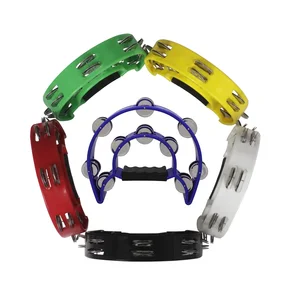 Coca başka bir çift tabak ve orff vurmalı çalgı ktv şarkı partisi için bir el zili, marakas, çocuk aydınlatması, müzik ve bebek oyuncakları 6 Büyük satış, abs için bir tane daha-no. 4