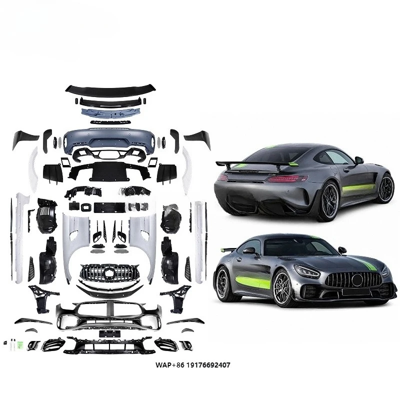 Car Bumpers GTR-PRO 1:1 Wide Style BodyKit for  GT/GTS/GTC/GT-R PP+Dry Carbon Fiber Kit Car Accessories
