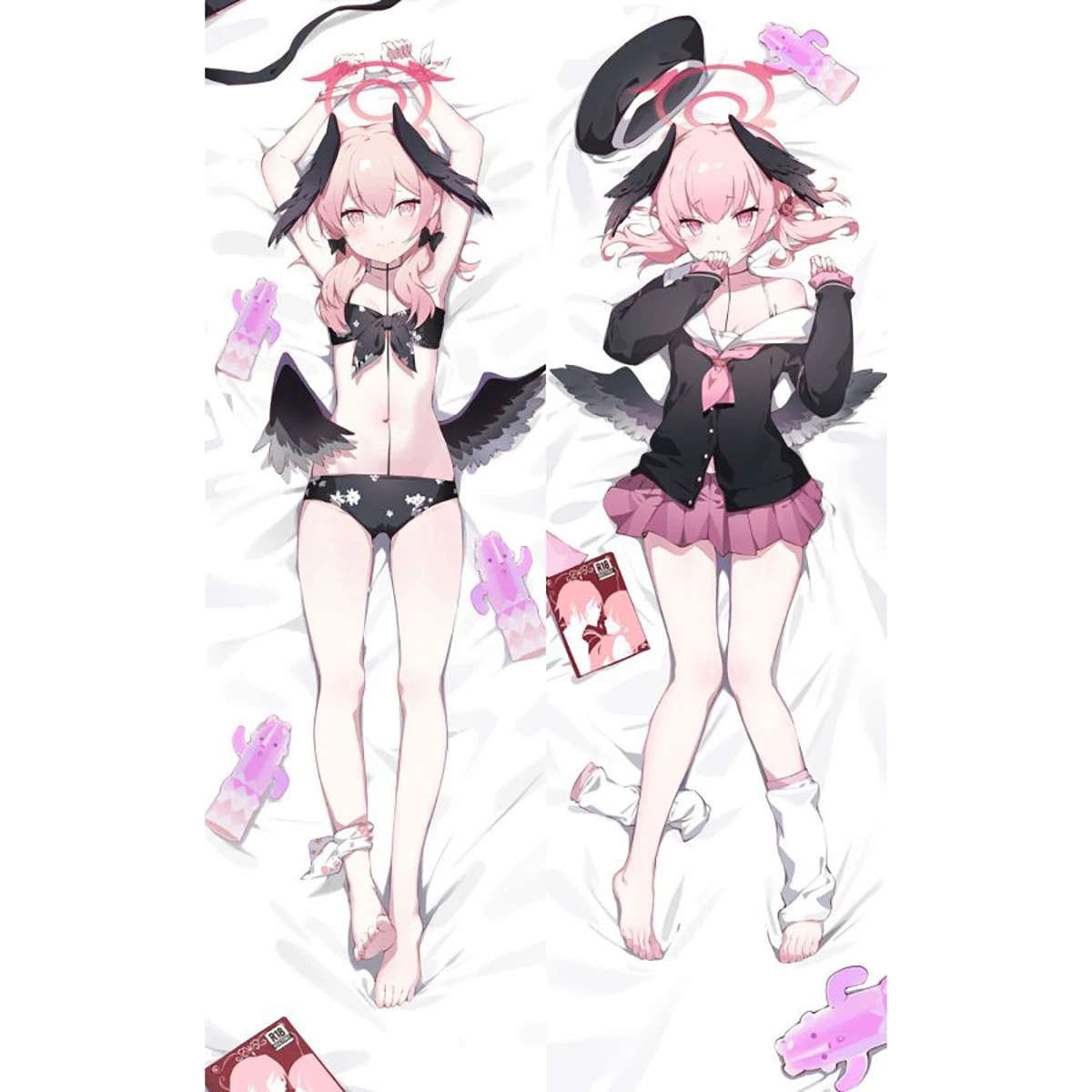 Anime Blue Archive Shimoe Koharu Sexy Dakimakura Hing Body Case Cosplay Otaku Pillow Cushion Cover Bedding Gifts