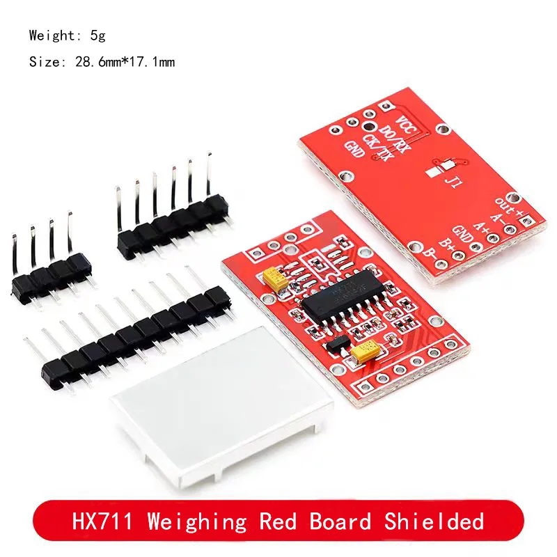 Capteur de pression électronique avec blindage, technologie de pesage HX711, MCU 24 bits, technologie AD