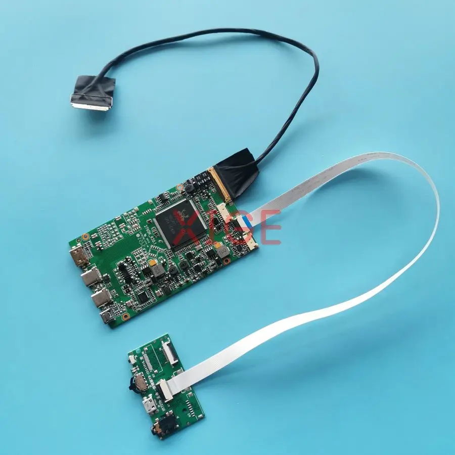 

4K Controller Board Fit NE156QHM B173QTN01 B140QAN01 TV133QHM 2560*1440 40 Pin EDP USB-C 3.0 Mini-HDMI Display 2560x1440 DIY Kit