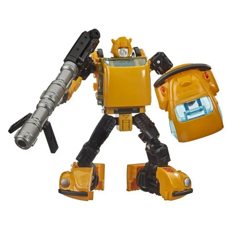 In Stock Original Hasbro Transformers NETFLIX WFC Bumblebee Deluxe PVC Anime Figure Action Figures Model Toys