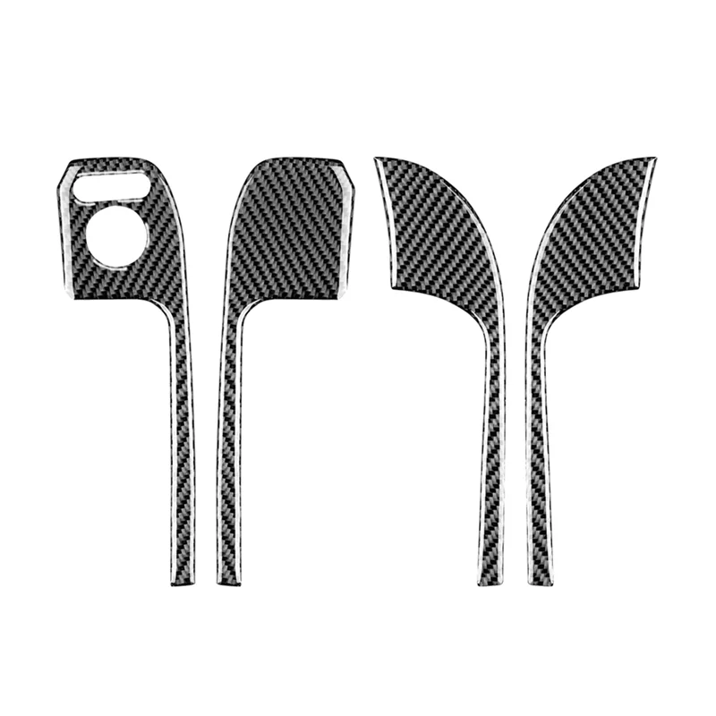 

Высококачественная накладка на дверь автомобиля, внутренняя отделка двери автомобиля, отделка из углеродного волокна для Acura TL 2009-2014, 4 шт.