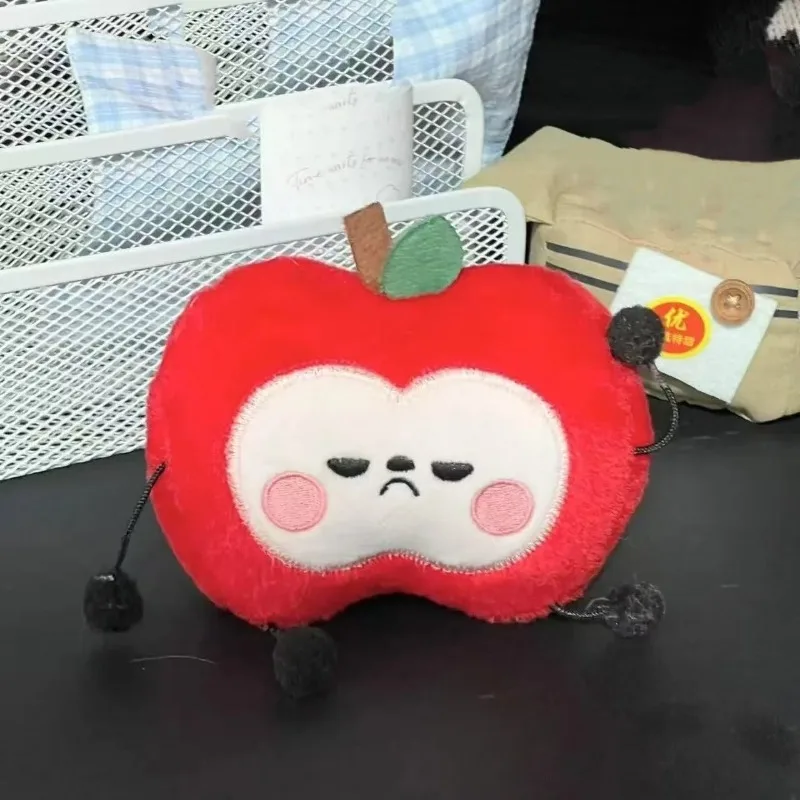 Anime Love and Deepspace Keychain Cartoon Plush Figure Pendant Accessories Cute Apple Caleb Xia YiZhou Toy Children's Day Gift