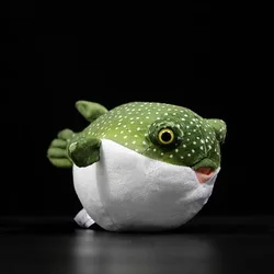 Simulation Balloonfish Fish Plush Doll Simulation Marine Animal Fugu Doll Model Decoration Gifts