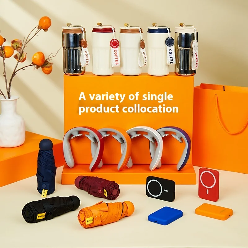 فنجان قهوة، مدلك، مظلة، ذكرى التخرج، تقديم الهدايا، التخصيص العملي للعملاء والموظفين