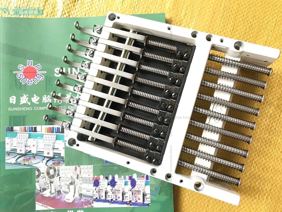 Computer Embroidery Machine Accessories Nine-Needle Needle Rod Frame Assembly Machine Head Needle Rod Box Whole Machine Quality