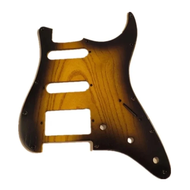 Multitudinous Electric SSH Guitar Pickguard solid wood,SSS Guitar Plate Scratch Pick Guard，Guitar parts