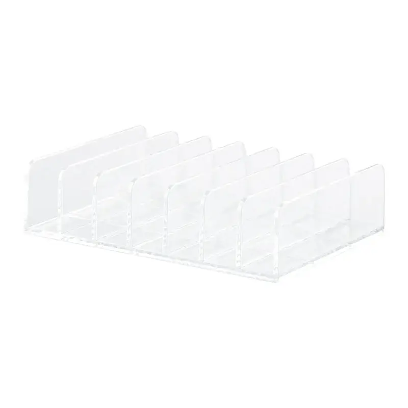 Eye Shadow Tray Storage Rack Transparent Powder Box Desktop Drawer Compartment Color Cosmetics Shelf