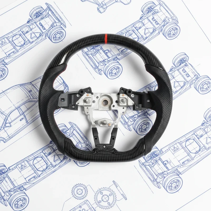 

Premium Carbon Fiber Steering Wheel for MX-5 Miata NC 2006-2015