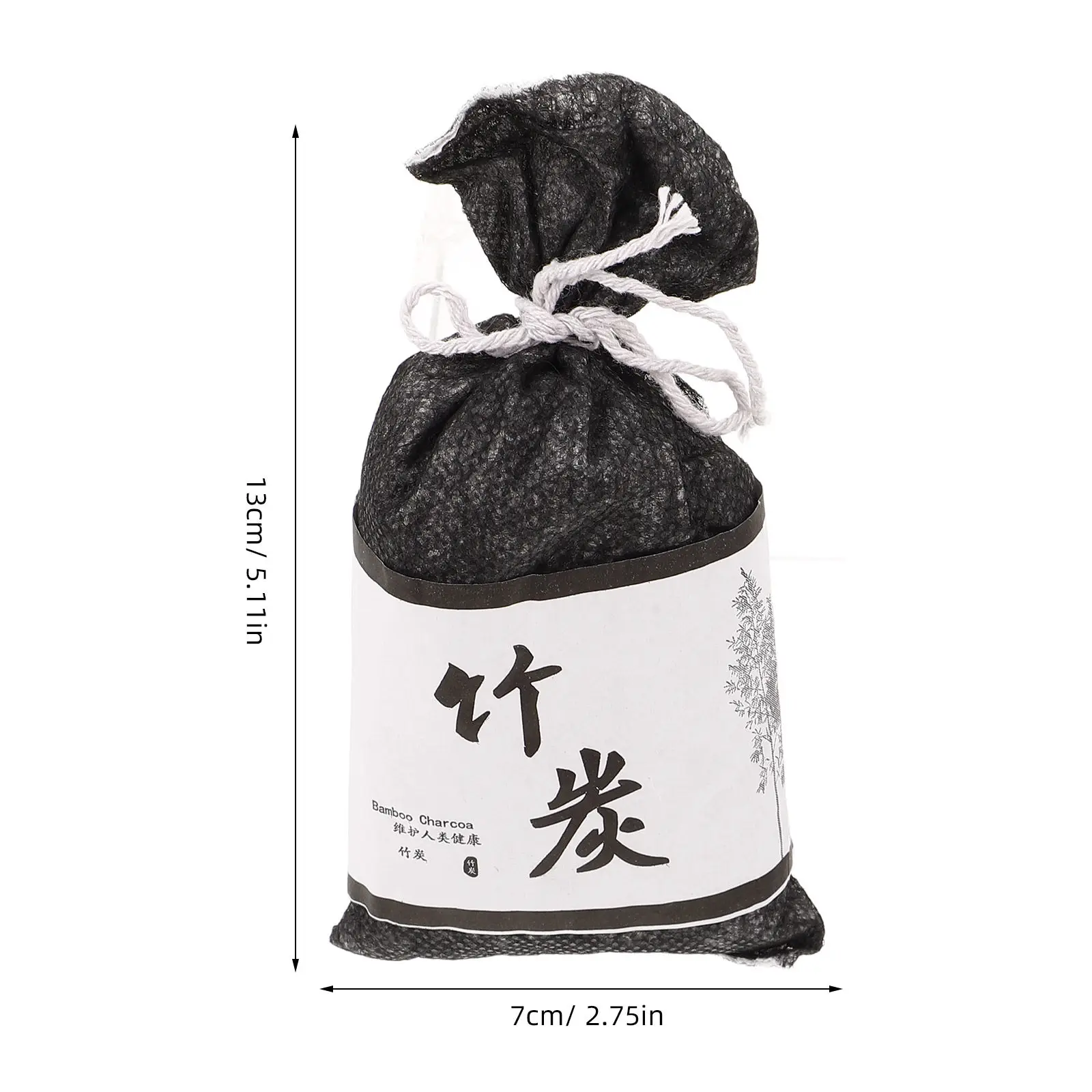 4Pcs Activated Charcoal Odor Absorber Bags Bamboo Charcoal Air Freshener for Closet Car Room Deodorizer Moisture Absorbers view 3